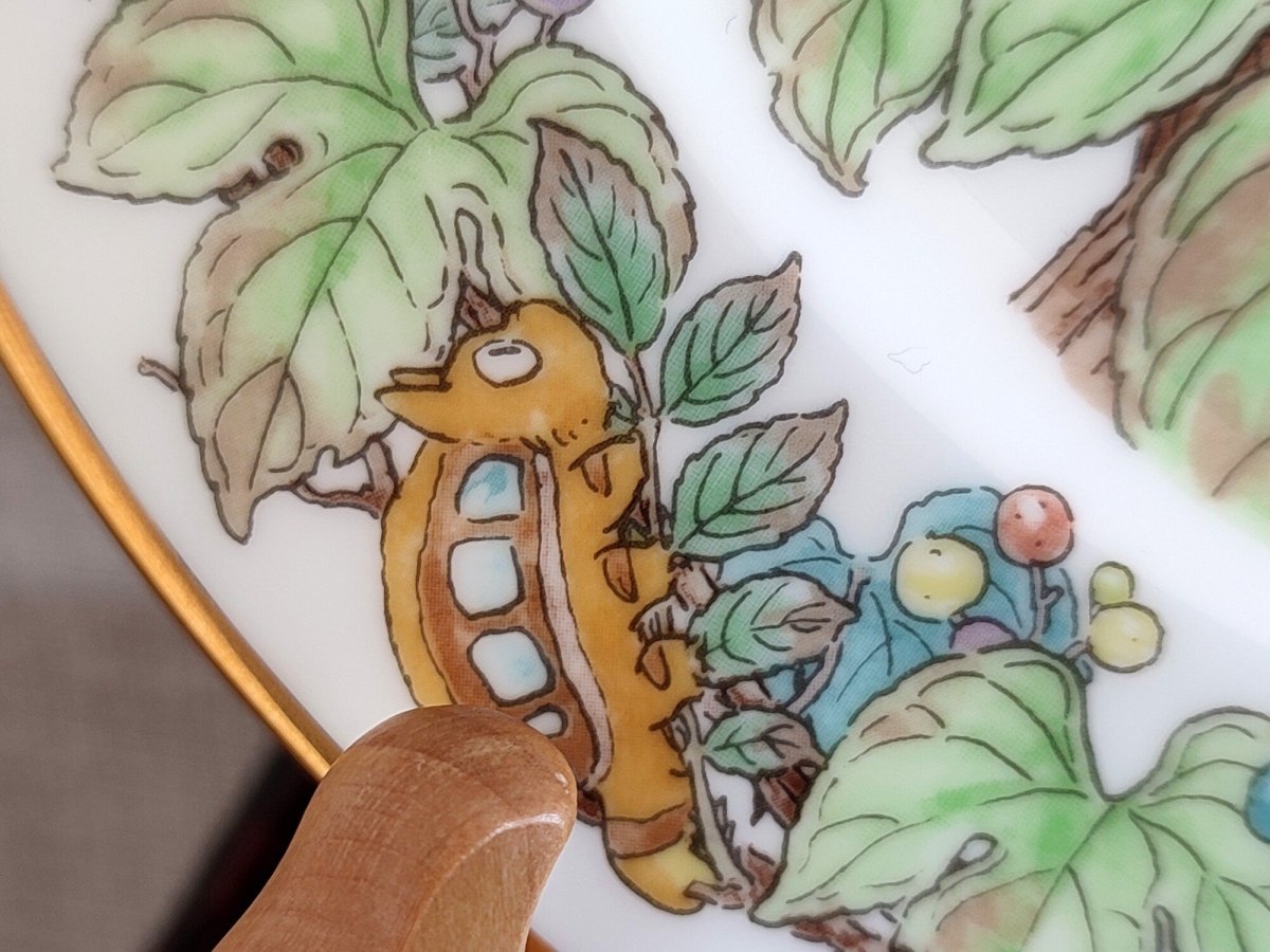 Vintage* Official Ghibli Totoro Plate 1997 Noritake • My Neighbor Totoro Dinner Plate • Japanese Tableware/Dinnerware - Kamaji Market