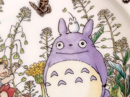 Vintage* Official Ghibli Totoro Plate 1998 Noritake • My Neighbor Totoro Dinner Plate • Japanese Tableware/Dinnerware - Kamaji Market