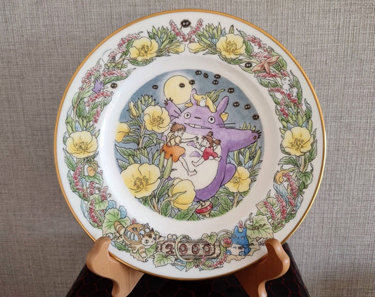 Vintage* Official Ghibli Totoro Plate 2000 Noritake • My Neighbor Totoro Dinner Plate • Japanese Tableware/Dinnerware - Kamaji Market