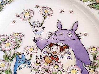 Vintage* Official Ghibli Totoro Plate 2001 Noritake • My Neighbor Totoro Dinner Plate • Japanese Tableware/Dinnerware - Kamaji Market