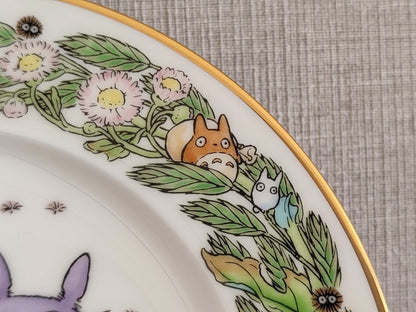 Vintage* Official Ghibli Totoro Plate 2001 Noritake • My Neighbor Totoro Dinner Plate • Japanese Tableware/Dinnerware - Kamaji Market