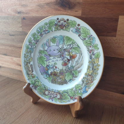Vintage* Official Ghibli Totoro Plate 2002 Noritake • My Neighbor Totoro Dinner Plate • Japanese Tableware/Dinnerware - Kamaji Market