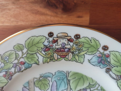 Vintage* Official Ghibli Totoro Plate 2002 Noritake • My Neighbor Totoro Dinner Plate • Japanese Tableware/Dinnerware - Kamaji Market
