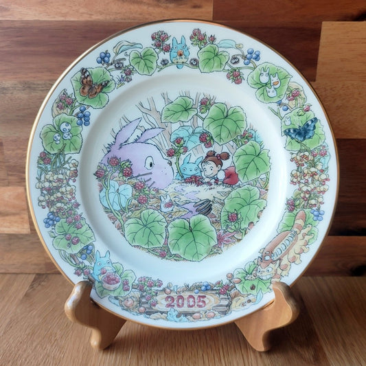 Vintage* Official Ghibli Totoro Plate 2005 Noritake • My Neighbor Totoro Dinner Plate • Japanese Tableware/Dinnerware - Kamaji Market