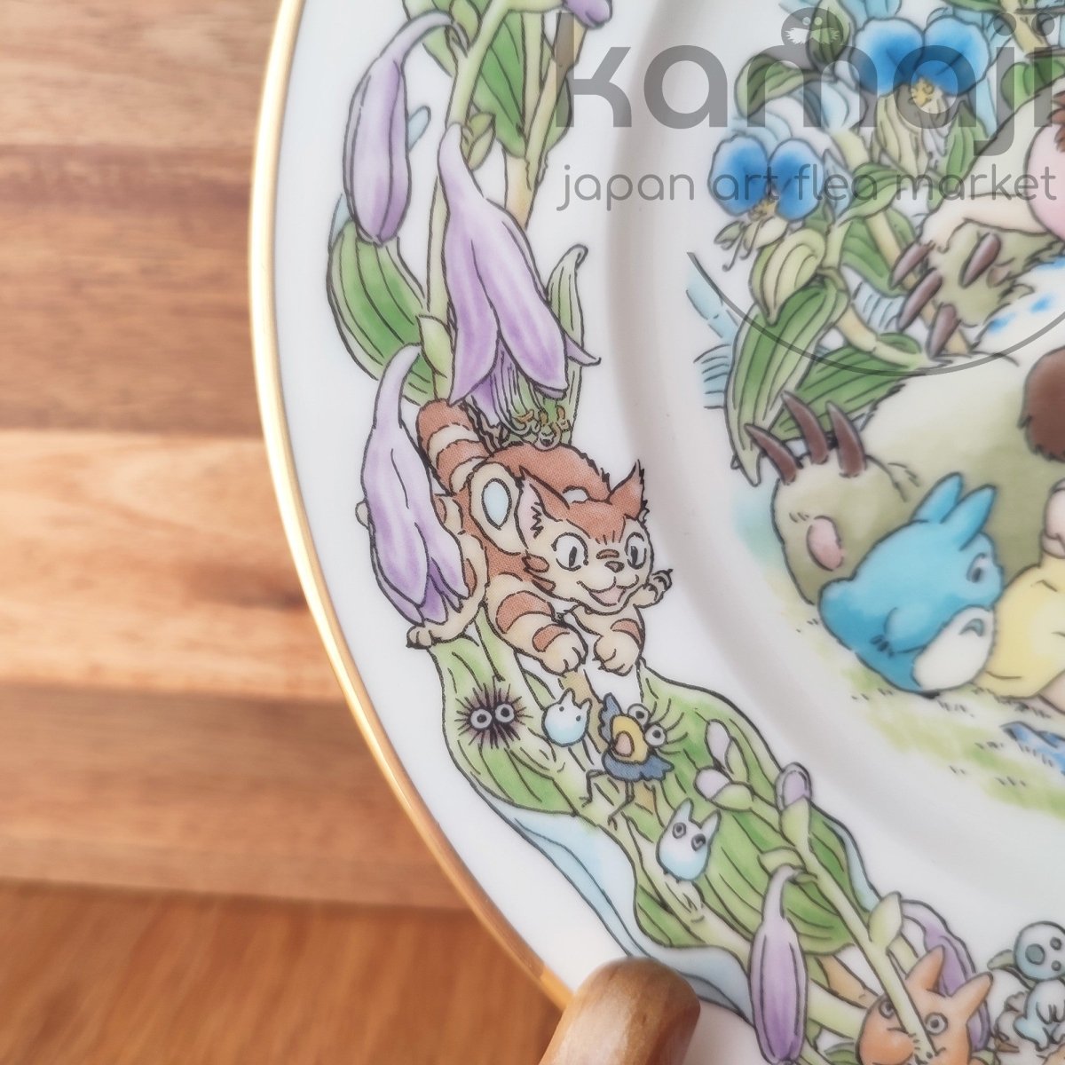 Vintage* Official Ghibli Totoro Plate 2006 Noritake • My Neighbor