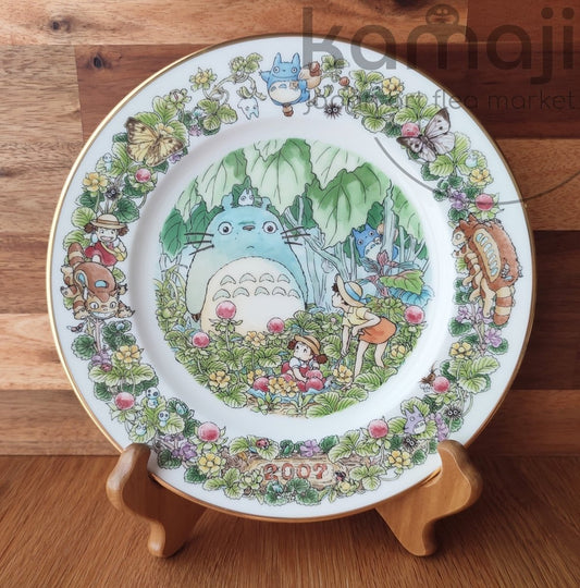 Vintage* Official Ghibli Totoro Plate 2007 Noritake • My Neighbor Totoro Dinner Plate - Kamaji Market