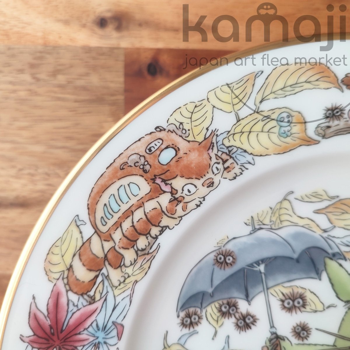 Vintage* Official Ghibli Totoro Plate 2009 Noritake • My Neighbor