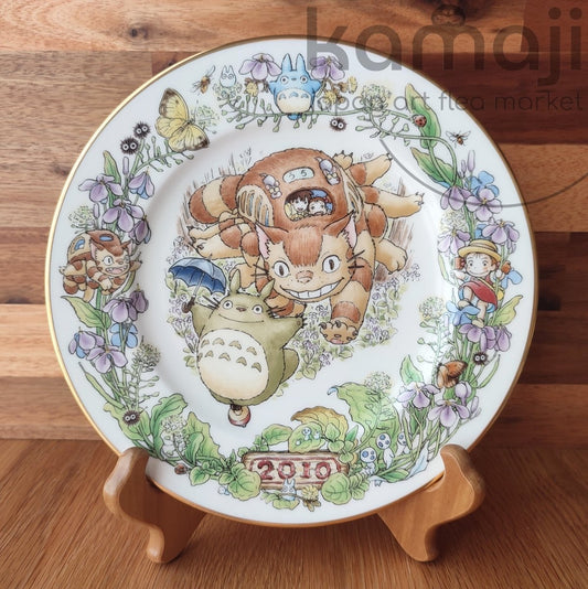 Vintage* Official Ghibli Totoro Plate 2010 Noritake • My Neighbor Totoro Dinner Plate - Kamaji Market