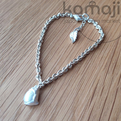 Vintage* Official Ghibli Totoro Silver Bracelet • My Neighbor Totoro Japanese Jewelry • Cominica - Kamaji Market