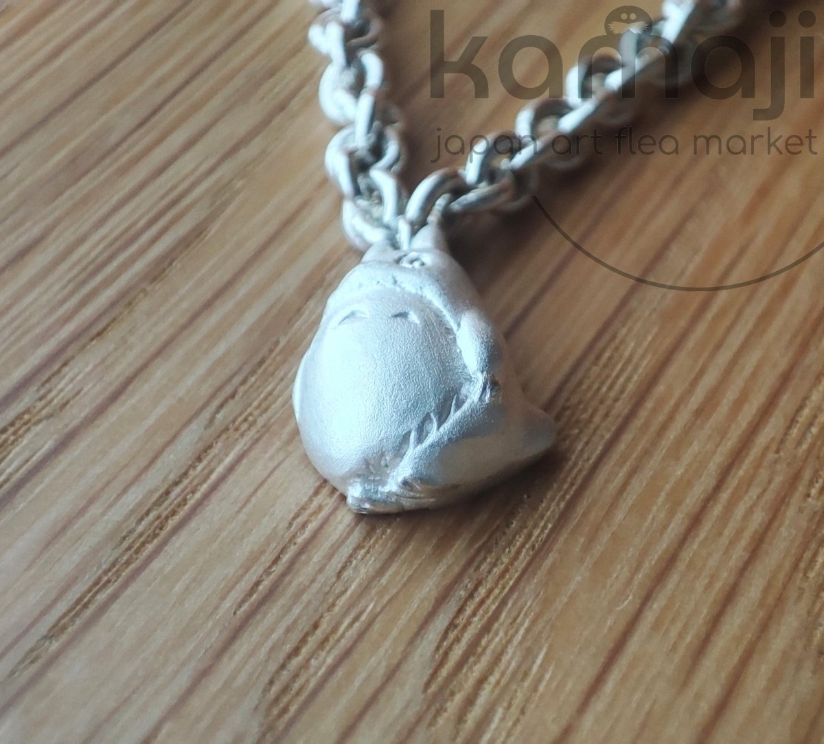 Vintage* Official Ghibli Totoro Silver Bracelet • My Neighbor Totoro Japanese Jewelry • Cominica - Kamaji Market