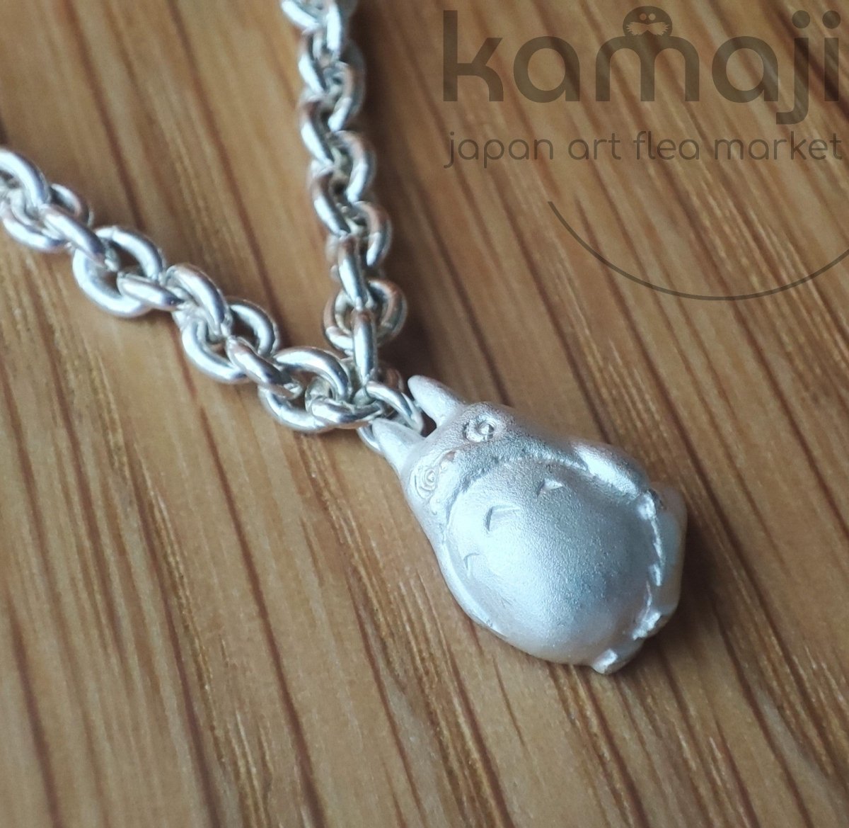 Vintage* Official Ghibli Totoro Silver Bracelet • My Neighbor Totoro Japanese Jewelry • Cominica - Kamaji Market