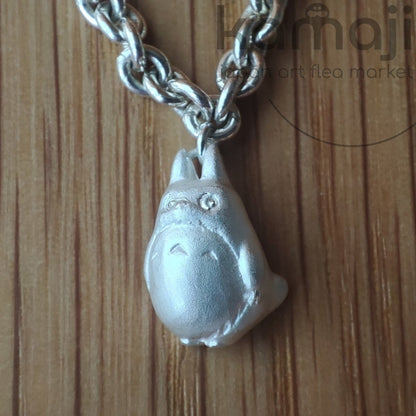 Vintage* Official Ghibli Totoro Silver Bracelet • My Neighbor Totoro Japanese Jewelry • Cominica - Kamaji Market