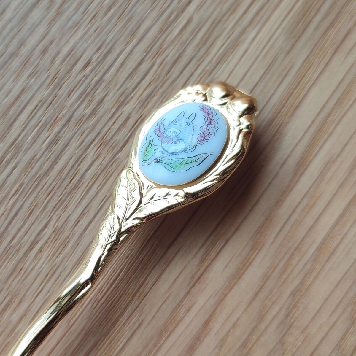 Vintage* Official Ghibli Totoro Teaspoon Set of 5 • My Neighbor Totoro Japanese Dessert Spoon/Cutlery/Tableware, Noritake - Kamaji Market