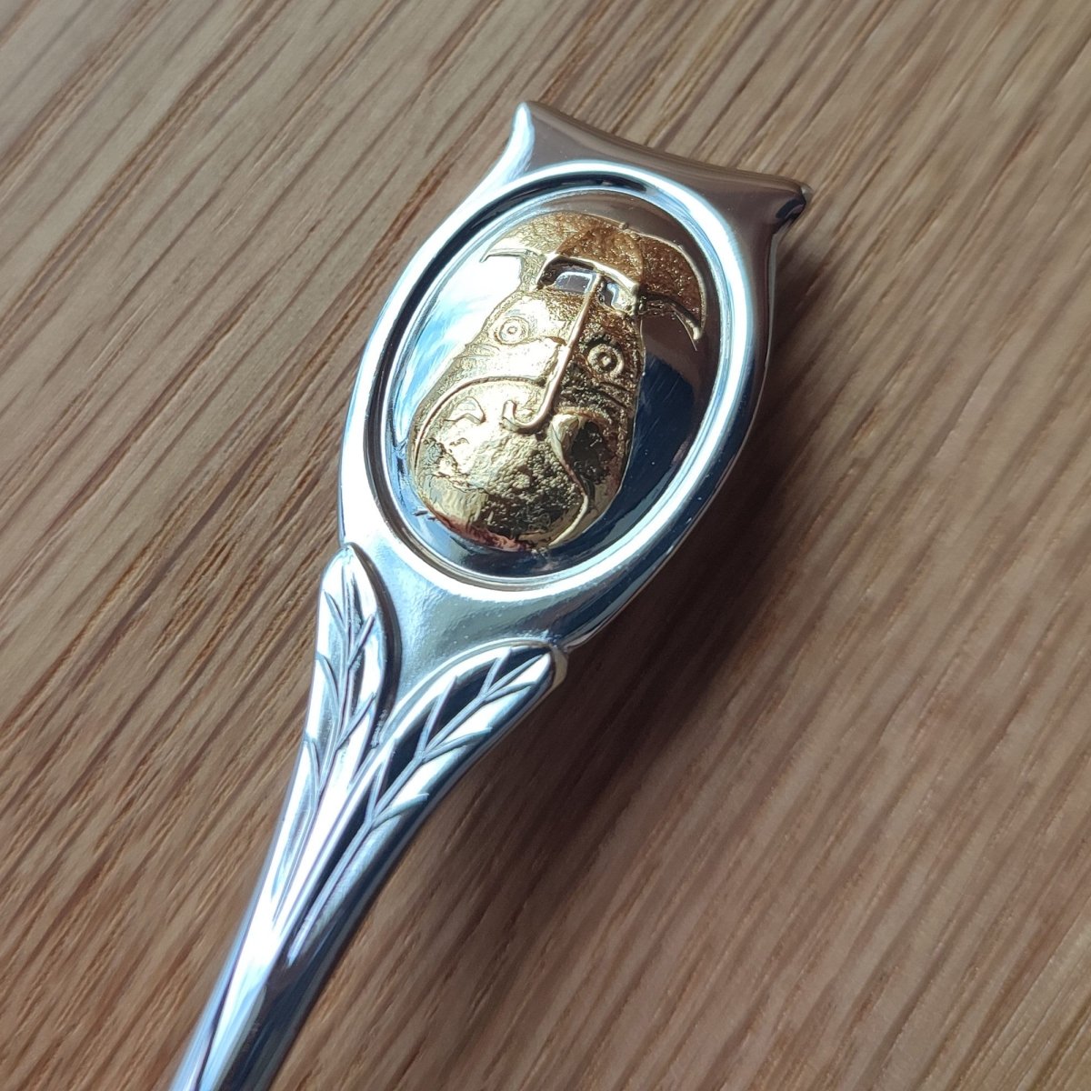 Vintage* Official Ghibli Totoro Teaspoon Set of 5 • My Neighbor Totoro Japanese Dessert Spoon/Cutlery/Tableware, Noritake - Kamaji Market