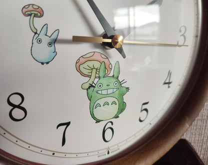 Vintage* Official Ghibli Totoro Wall Clock • My Neighbor Totoro Wall Hanging/Home Decor/Interior Design - Kamaji Market