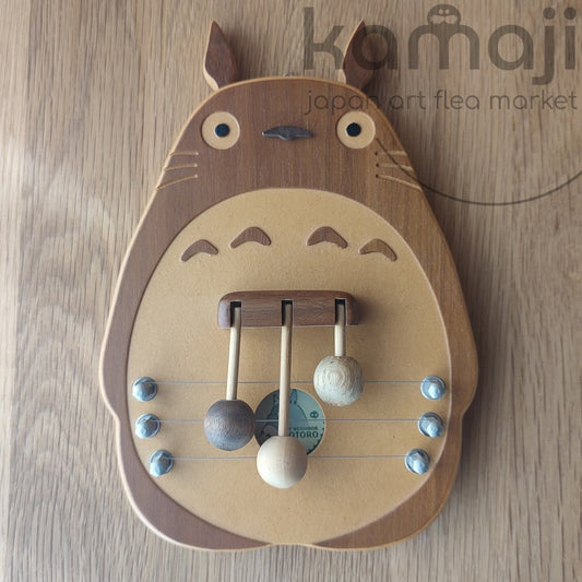 Vintage* Official Ghibli Totoro Wooden Door Bell/Chime • My Neighbor Totoro Home Decor • Made in Japan - Kamaji Market