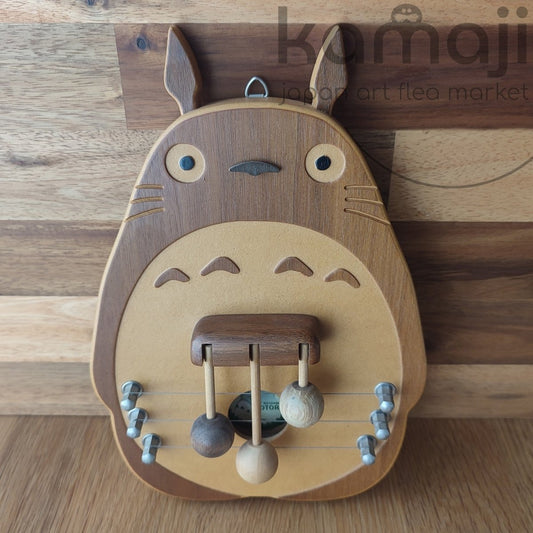 Vintage* Official Ghibli Totoro Wooden Door Bell/Chime • My Neighbor Totoro Home Decor • Made in Japan - Kamaji Market