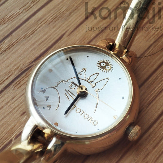 Vintage* Official Ghibli Totoro Wrist Watch • My Neighbor Totoro Japanese Anime Watches - Kamaji Market