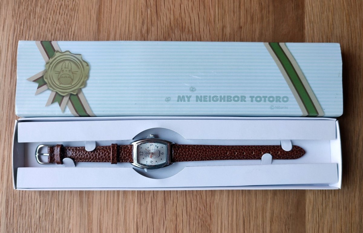 Vintage* Official Ghibli Totoro Wrist Watch • My Neighbor Totoro Japanese Clock • Anime Watches for Man/Women - Kamaji Market