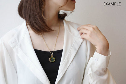 Vintage* Official Ghibli Whisper of the Heart Necklace/Pendant with Chain • Baron & Louise Japanese Jewelry - Kamaji Market