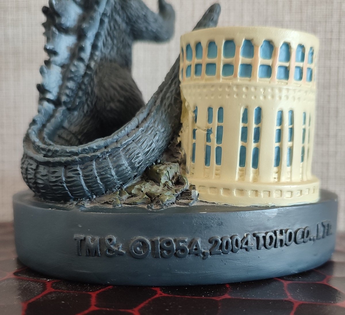 Vintage* Official Godzilla Perpetual Dice Calendar • Figure/Figurine/Statue/Replica/Decor/Interior Diorama • Cult Japanese Film/Movie Gift - Kamaji Market