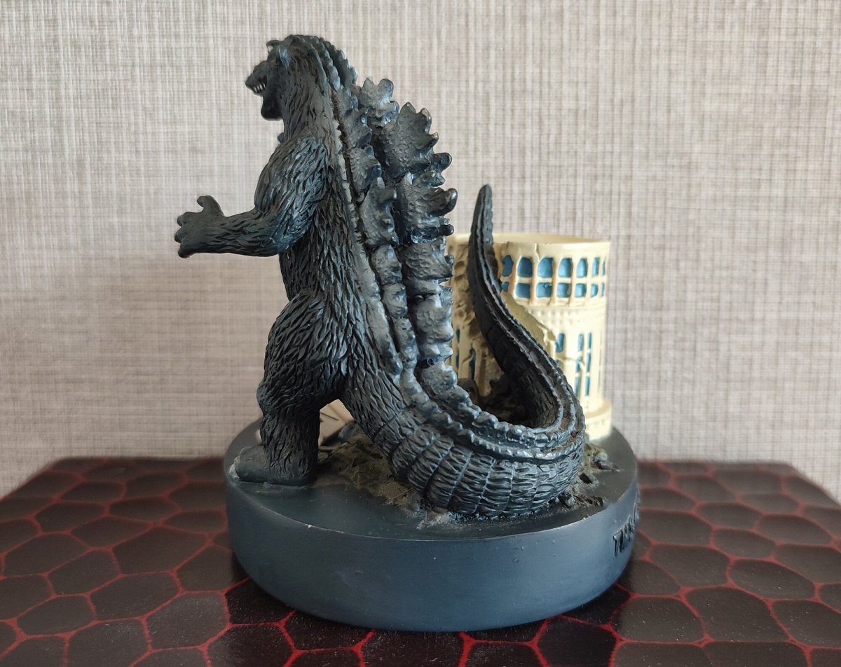 Vintage* Official Godzilla Perpetual Dice Calendar • Figure/Figurine/Statue/Replica/Decor/Interior Diorama • Cult Japanese Film/Movie Gift - Kamaji Market