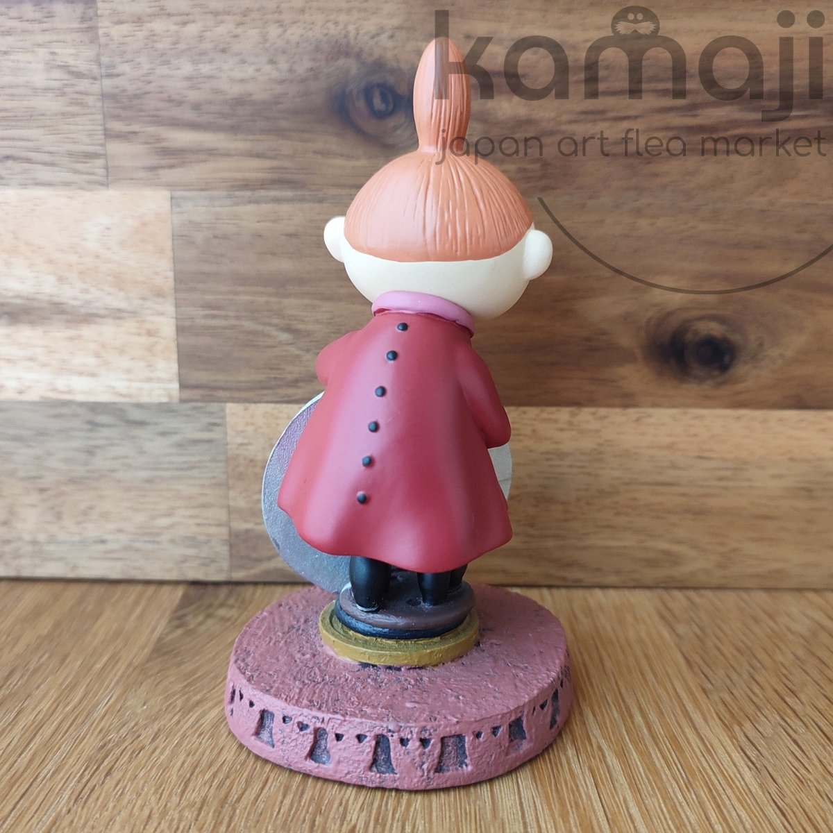 Vintage* Official Moomins Little My Japanese Figure/Clock • Moomintroll Home Decor/Interior Diorama - Kamaji Market