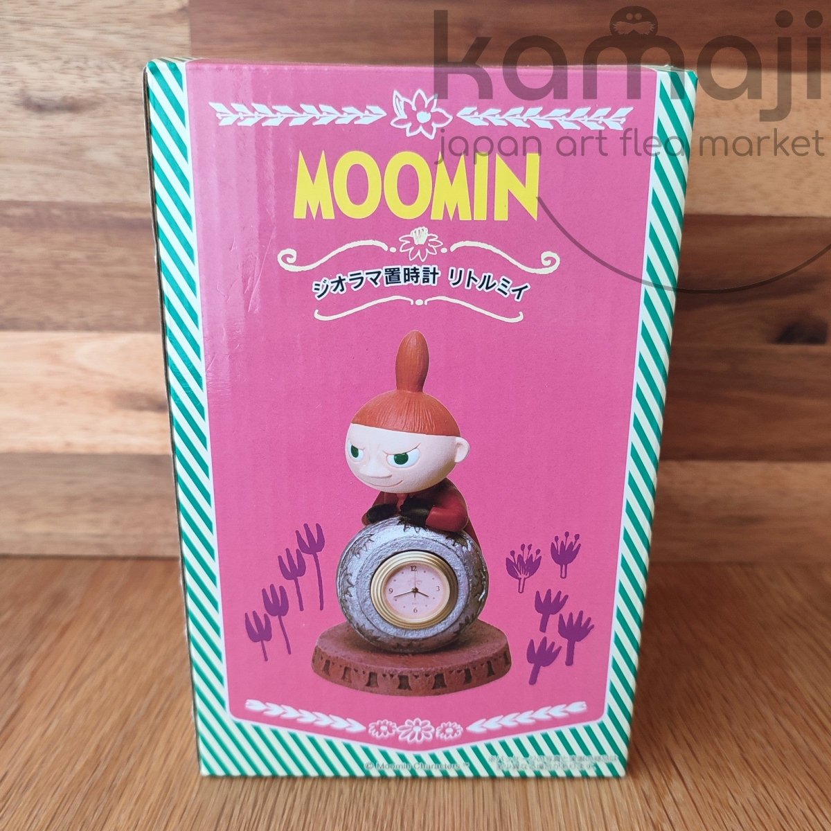 Vintage* Official Moomins Little My Japanese Figure/Clock • Moomintroll Home Decor/Interior Diorama - Kamaji Market