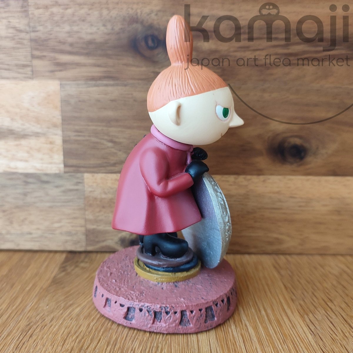 Vintage* Official Moomins Little My Japanese Figure/Clock • Moomintroll Home Decor/Interior Diorama - Kamaji Market