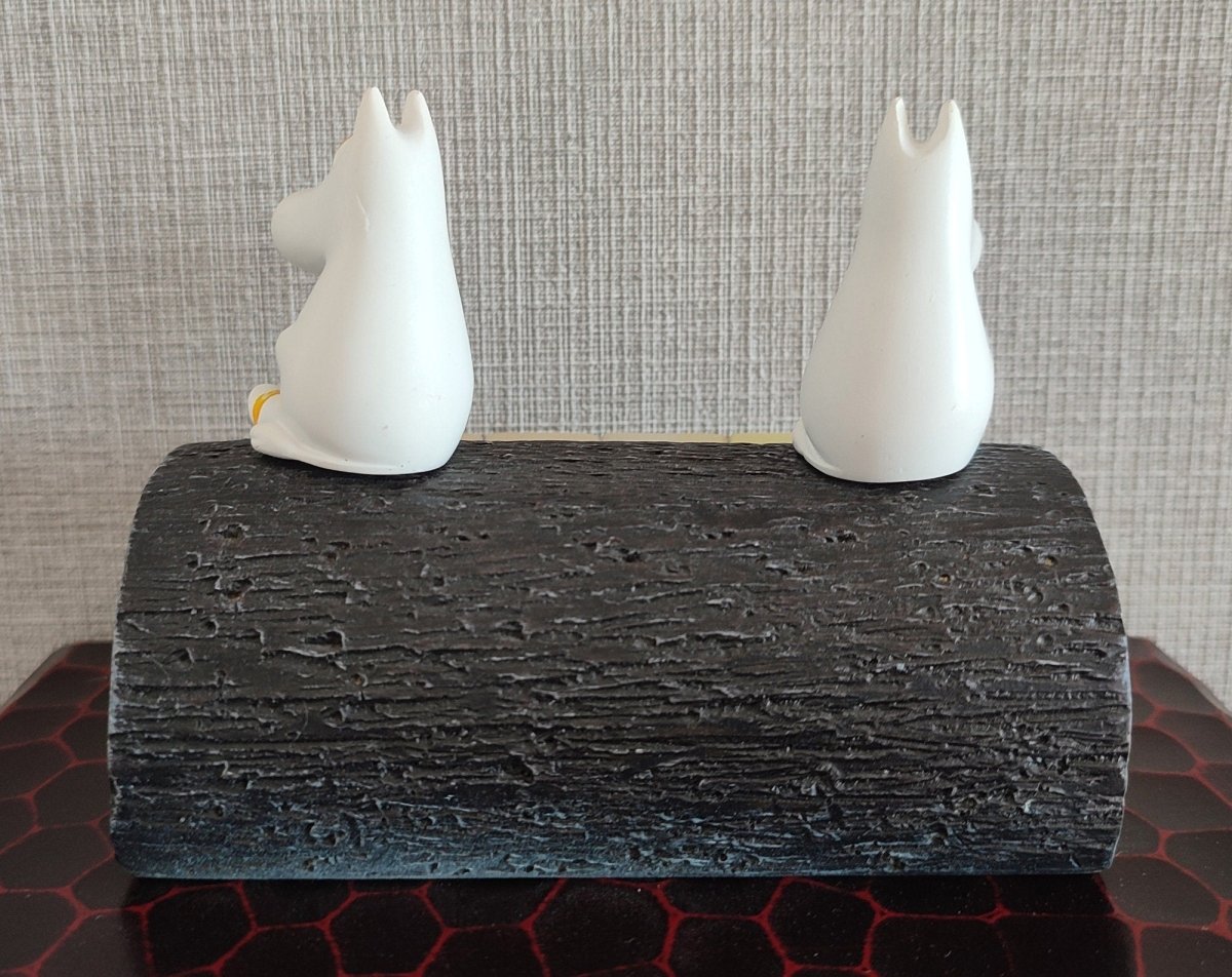 Vintage* Official Moomins Perpetual Dice Calendar • Figure/Figurine/Statue/Replica/Decor/Interior Diorama • Moomintroll, Snork Maiden Gift - Kamaji Market