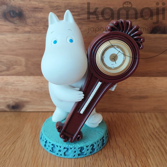 Vintage* Official Moomintroll Japanese Figure/Clock • Moomins Home Decor/Interior Diorama - Kamaji Market