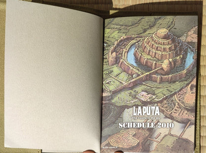 Vintage* Official Studio Ghibli Book Cover + Planner • Laputa Castle in the Sky Notebook/Diary/Schedule book/Notepad • Robot Soldier Gift - Kamaji Market