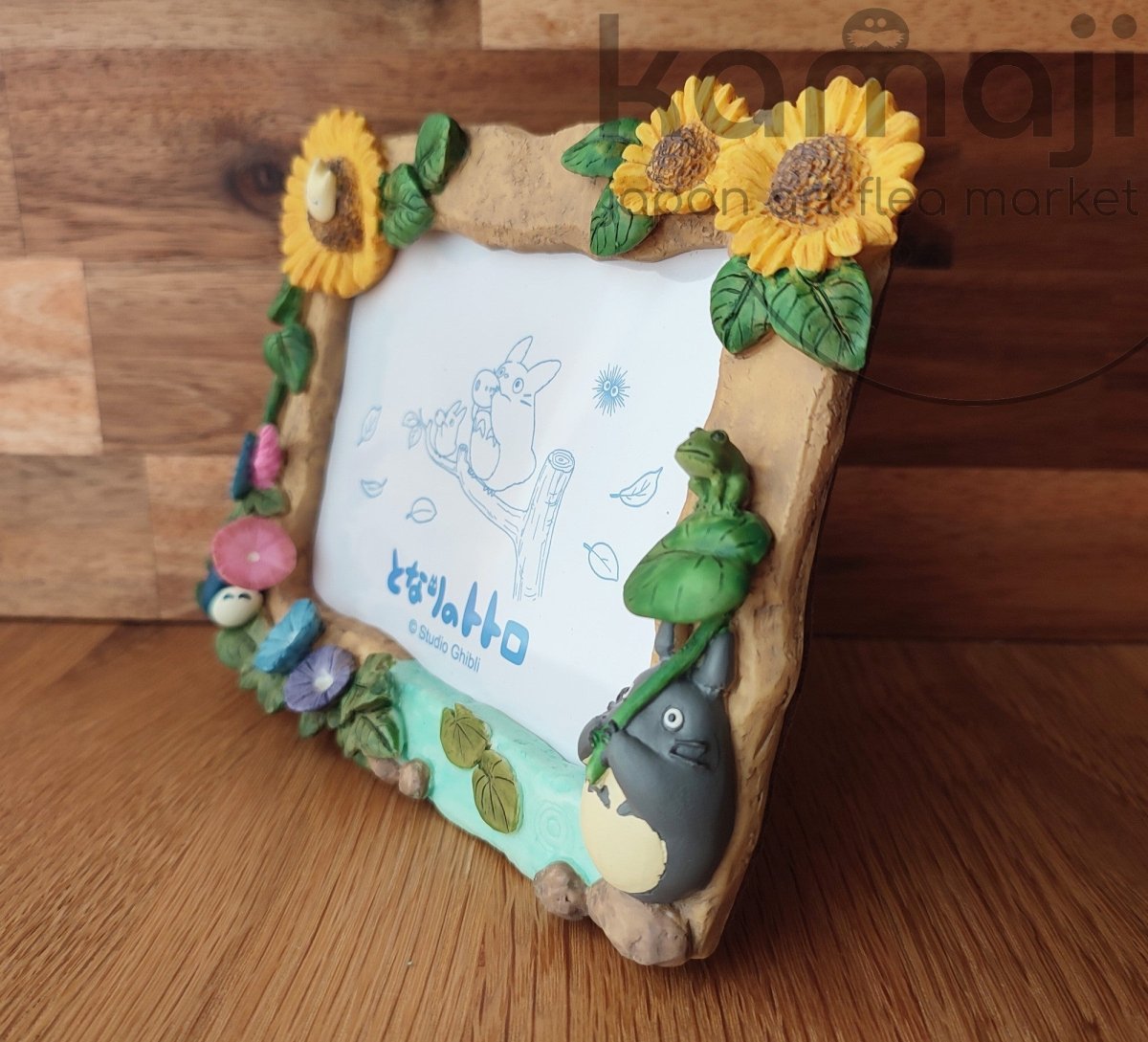 Vintage* Official Studio Ghibli My Neighbor Totoro Photo Frame • Summer Wall Hanging - Kamaji Market