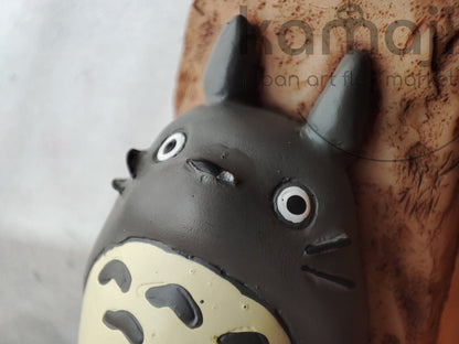 Vintage* Official Studio Ghibli My Neighbor Totoro Photo Frame • Winter Wall Hanging - Kamaji Market