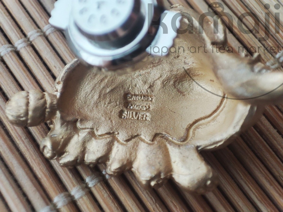 Vintage* Official Studio Ghibli My Neighbor Totoro Silver Lapel Pin/Brooch with Catbus Golden • Cominica - Kamaji Market