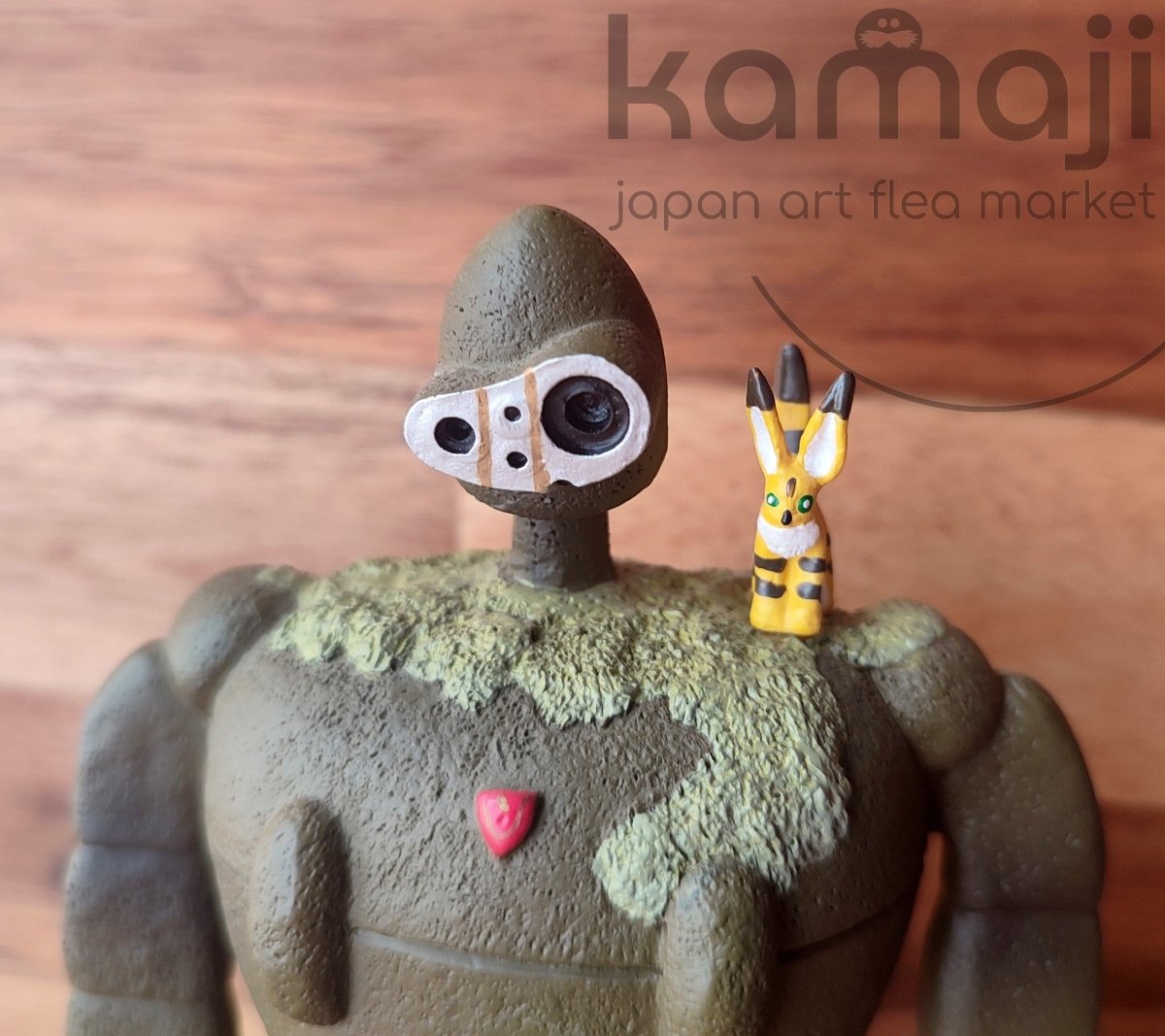 Vintage* Official Studio Ghibli Robot Soldier Figure • Laputa Castle in the Sky Home Decor/interior Diorama - Kamaji Market