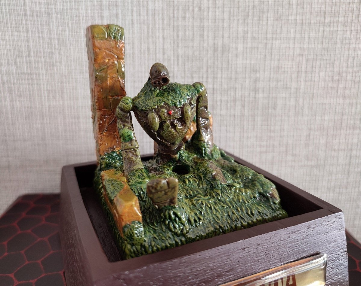 Vintage* Official Studio Ghibli Robot Soldier Figure/Aquarium • Laputa Castle in the Sky Figurine/Statue/Replica/Home Decor/Interior Diorama - Kamaji Market