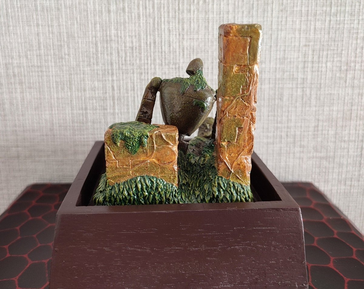 Vintage* Official Studio Ghibli Robot Soldier Figure/Aquarium • Laputa Castle in the Sky Figurine/Statue/Replica/Home Decor/Interior Diorama - Kamaji Market