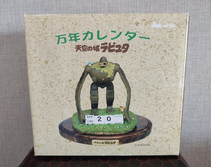 Vintage* Official Studio Ghibli Robot Soldier Perpetual Dice Calendar • Laputa Castle in the Sky Figure/Figurine/Statue/Decor/Interior Diorama - Kamaji Market