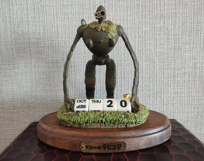 Vintage* Official Studio Ghibli Robot Soldier Perpetual Dice Calendar • Laputa Castle in the Sky Figure/Figurine/Statue/Decor/Interior Diorama - Kamaji Market