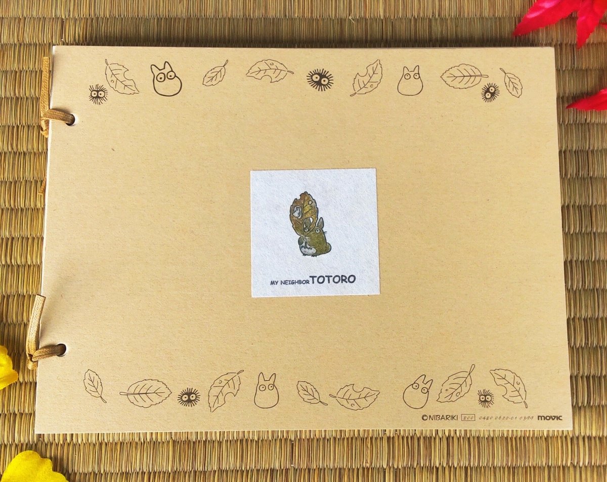 Vintage* Official Studio Ghibli Totoro Sketchbook • My Neighbor Totoro Notepad/Sketchpad/Writing pad/Sketch book/Gift for Drawing - Kamaji Market