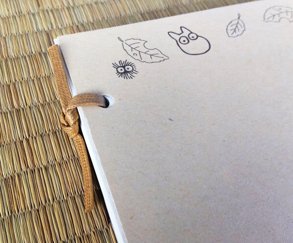 Vintage* Official Studio Ghibli Totoro Sketchbook • My Neighbor Totoro Notepad/Sketchpad/Writing pad/Sketch book/Gift for Drawing - Kamaji Market